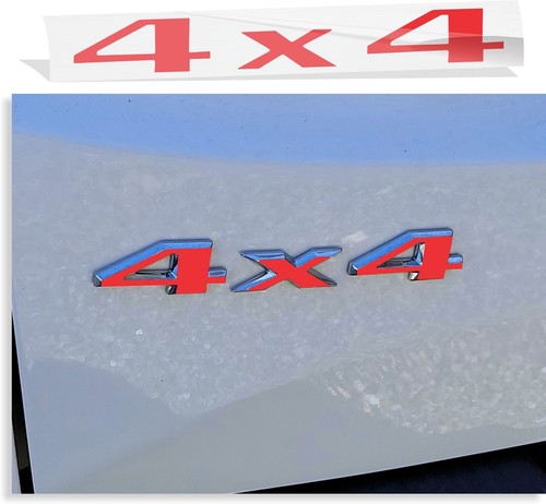 4X4 Liftgate Badge Overlay Decal for 2015-2023 Jeep Renegade - Picture 36 of 75