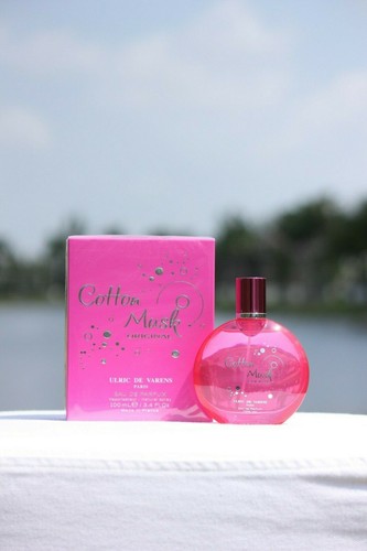Ulric De Varens Cotton Musk Eau De Parfum 100ML/3.4OZ Lady Spray - Picture 2 of 2