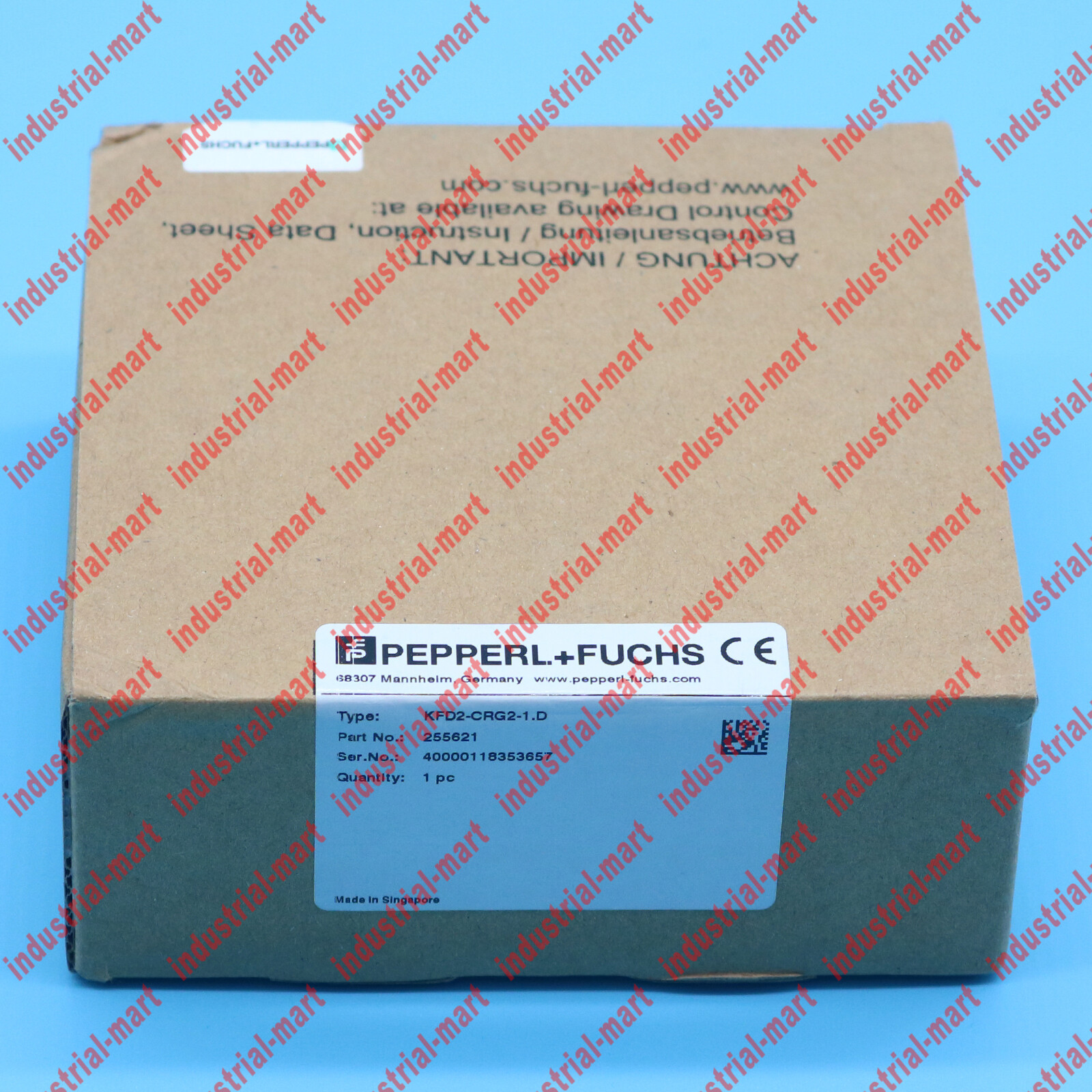 Alimentatore Trasmettitore Pepperl+Fuchs KFD2-CRG2-1D (255621) - Usato Ma Funzionante