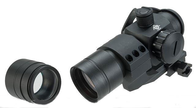 AIM Sports Extreme 1.5x30 Red Dot Sight Airsoft Scope System w/ Magnifier