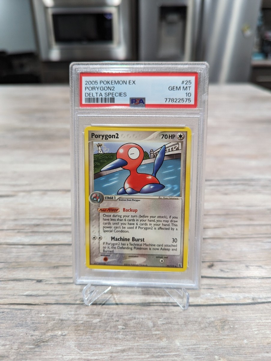 ポリゴン2 2005 Pokemon Ex Delta Species #25 Porygon2 Psa 10 Gem Mint