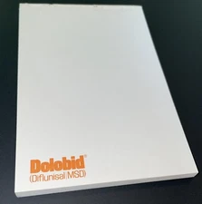 VINTAGE COLLECTIBLE Pharmaceutical Drug Rep DOLOBID-FLEXERIL-INDOCIN NOTE PAD