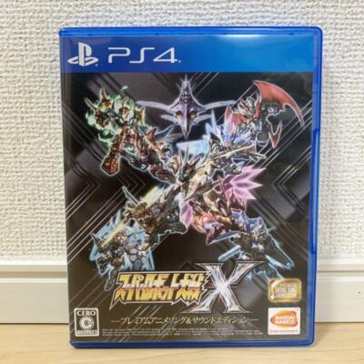 PS4 Super Robot Taisen Wars X Premium Anime Song & Sound Edition