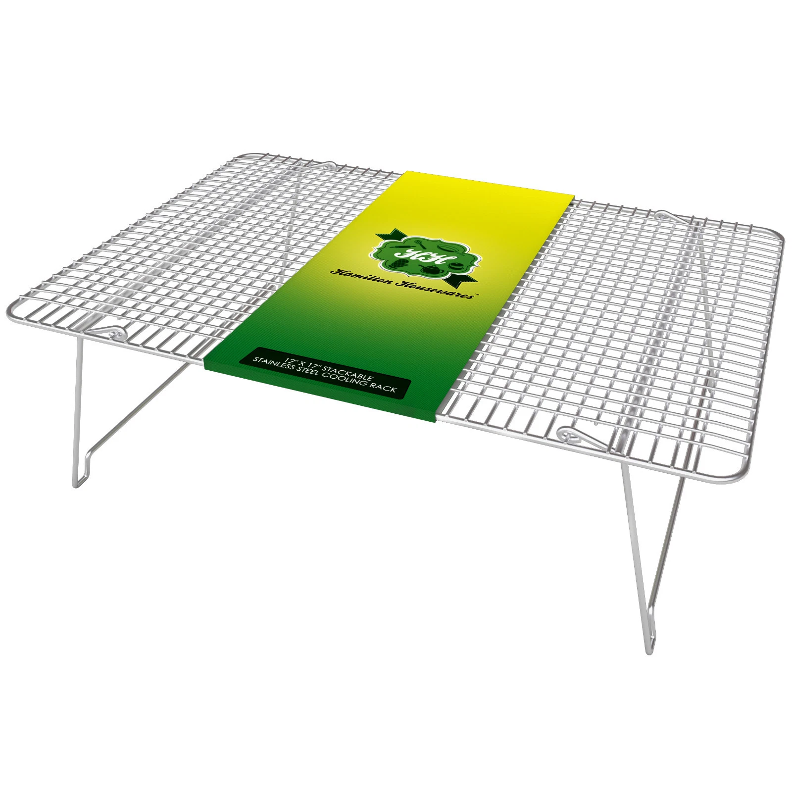 Hamilton Housewares 12" X 17" Stackable Stainless Steel Cooling Rack
Opens in a new window or tab