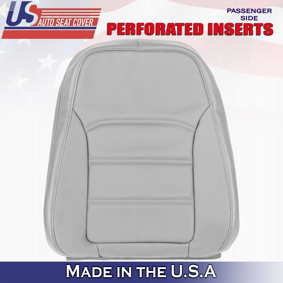 2012 до 2020 для Volkswagen Passat пассажира низ и верх кожаный чехол на сиденье серый - Изображение 2 из 4