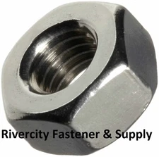 (1) M16-2.0 Left Hand Thread Hex Nuts Stainless 16mm With 24mm Hex M16x2.0 Nut