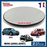 Partsline Glas AußEnspiegel Rechts Vorne FüR Mini Cooper R50 R52 R53