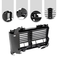 For Ram 1500 Truck V6 2020-2022 / V8 2019-2022 Black Front Active Grille Shutter