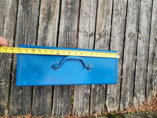 Fishing Tackle Toolbox Kennedy Kits T-18 Vintage 18x8x7 Two Trays 10 Lbs USA Vtg - Picture 7 of 24