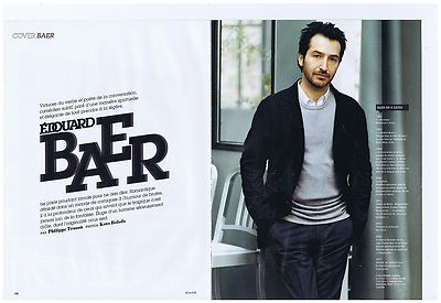 PRESSEAUSSCHNITT CLIPPING 2008 EDOUARD BAER (12 Seiten)