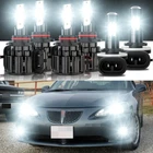 For Pontiac Grand Prix 2004-2007 2008 Combo LED Headlights Hi/Lo + Fog Lights