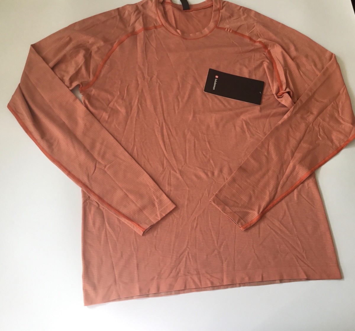Lululemon Men Metal Vent Tech 2.0 LS Long Sleeve Shirt Top LM3CODS