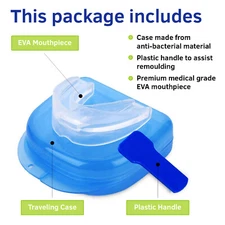 Anti Snore Mouthpiece Aid Stop Snoring Set Snore Stopper Device - Ships from USA