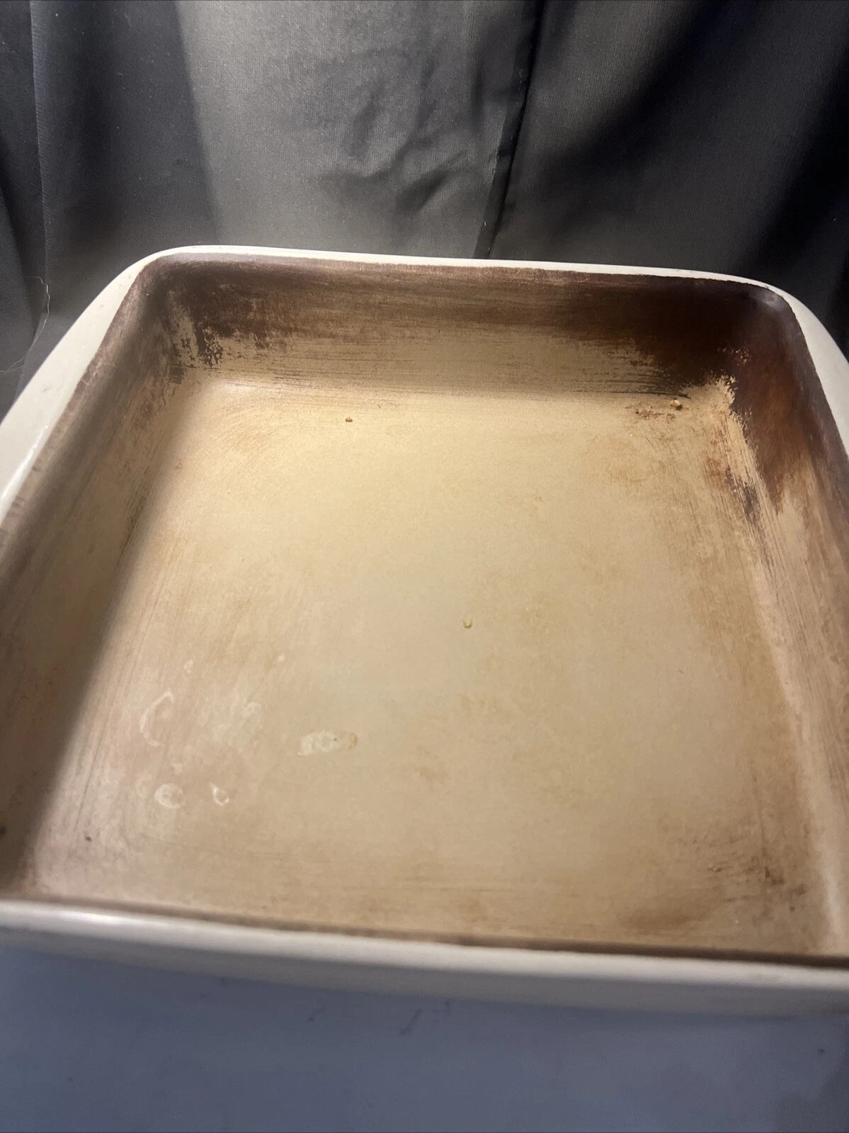 The Pampered Chef 10 x 10 Traditions Square Baking Stone Casserole Dish