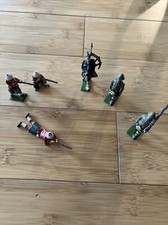 Hand-Painted Lead Soldiers Scottish  Lot Of 6