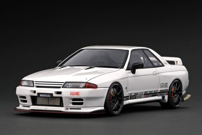 1:18 Nissan Skyline R32 GT-R TOP SECRET -- White -- Ignition Model IG3520