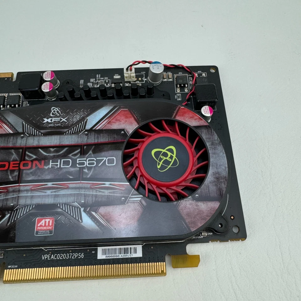XFX ATI Radeon HD 5670 Video Card 1 GB | HD-567X-ZN Display Port HDMI DVI - Image 3 of 4