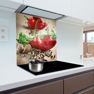 Küchenrückwand aus gehärtetem Glas 60x65 cm Glaspaneel Fliesenspiegel Küchenrückwand aus gehärtetem Glas 60x65 cm Glaspaneel Fliesenspiegel