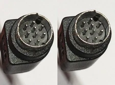 9 pin mini din Male Male Cord Cable 6 ft for Sanyo Home Theater Systems