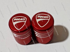 4 Tappi Per Valvole Pneumatici Universali In Alluminio Rosso Con Chiave - 13x9mm, Adatti Per Auto, Moto, Bici - 4