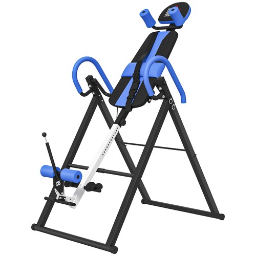 HOMCOM Adjustable Gravity Inversion Table with Safety Belt, Blue - Picture 11 of 11