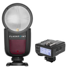 Flashpoint Zoom Li-on X R2 TTL On-Camera Round Flash Speedlight For Nikon Godox