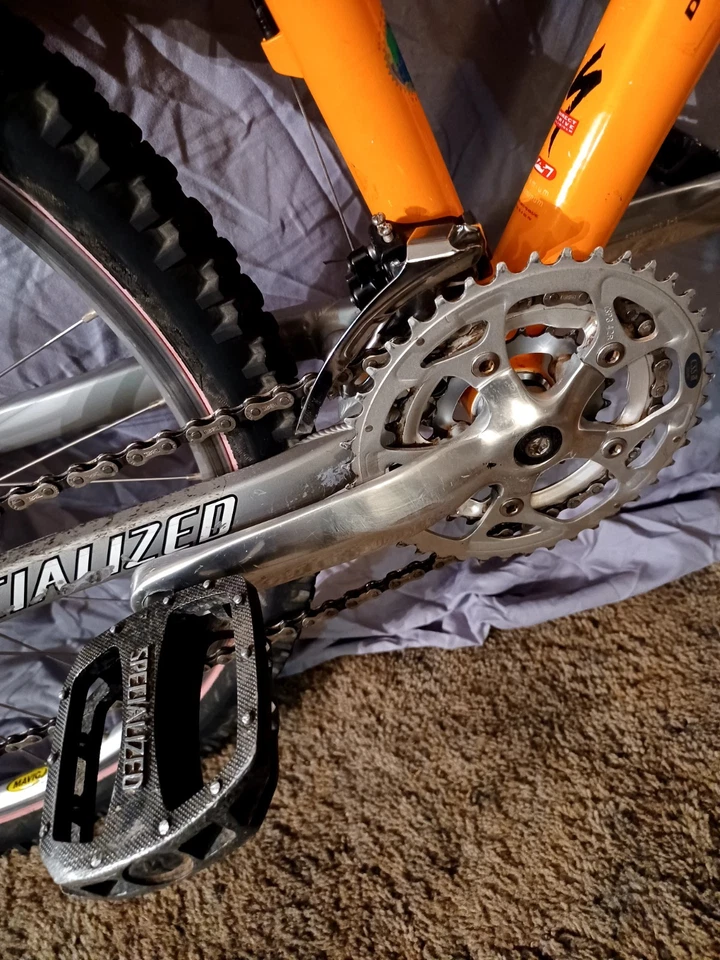 98' 26" Specialized Ground Control FSR Comp Avid RockShoxT2 DeoreLX/XT 3x8 21"TT - Image 4 of 4