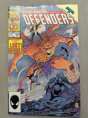 The Defenders #152, Marvel Comics, 1986. Last Issue.
