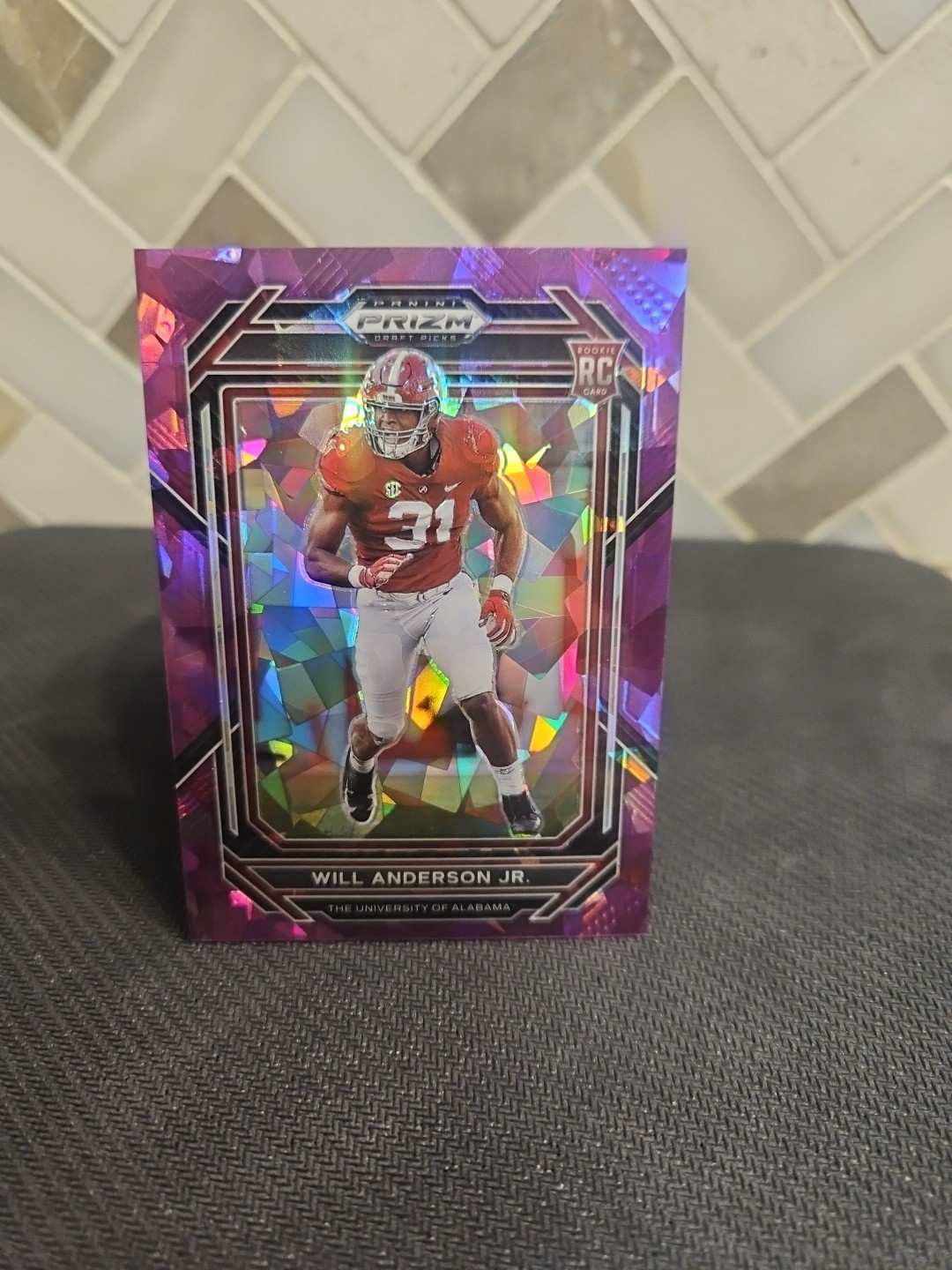 2023 Panini Prizm Draft Picks Will Anderson Jr. #’d/149  Purple Ice Prizm #162