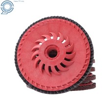 10 PCS 4-1/2" x 7/8" Ceramic Flap Sanding Disc 80 Grits Type 29 Flap Discs
