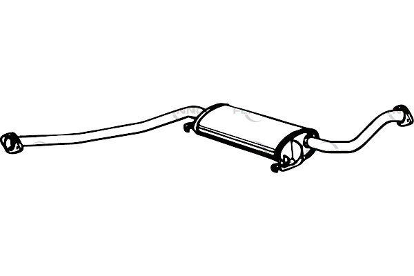 FENNO P5362 Centre Muffler for SAAB - Изображение 3 из 3