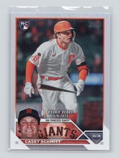 2023 Topps Update Rainbow Foil #US198 Casey Schmitt (RC) - San Francisco (Q)