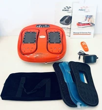 PowerFit PowerLegs Massager Remote & Deluxe Accessory Pkg Circulation Pain Relax