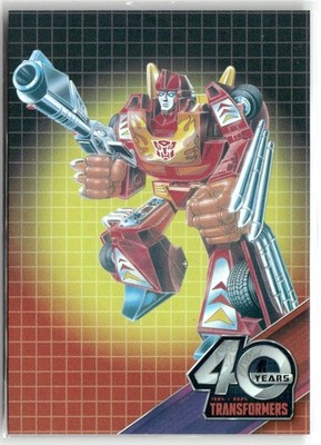 2024 Dynamite Hasbro Transformers 40th Anniversary #28 Hot Rod Foil
