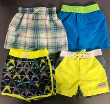 Boys/toddler,12M, swim shorts fullylined,Lot of 4,Wonder nation, Carter's, Op