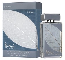 Lattafa Najdia Intense Eau de Parfum for Men 3.4oz Vibrant Fresh Fragrance