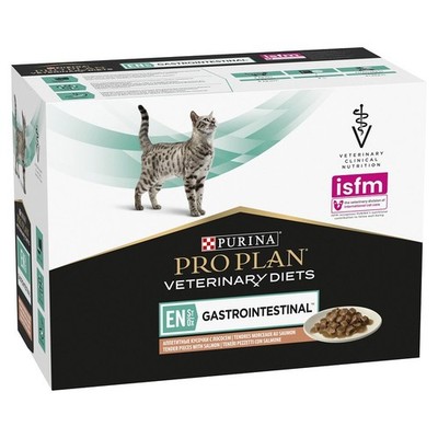 PURINA PRO PLAN Veterinary Diet Feline Gastrointestinal Lachs 10x85g