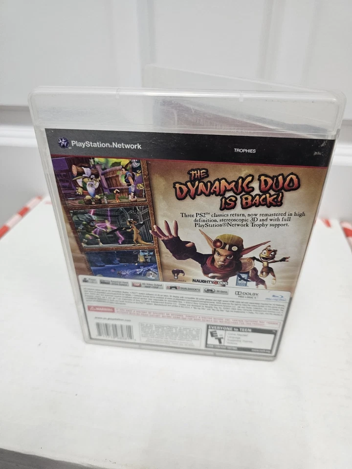 Jak and Daxter Collection PS3 (Sony PlayStation 3, 2012) Complete CIB Tested  - Image 3 of 3