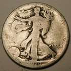 1920 D Walking Liberty Half Dollar 90% Silver "Actual Coin Pictured-Not Cleaned"