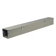 Wiegmann Hs446nk Straight Section Wireway, 1 Rating, Steel, Powder Coated