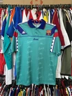 BARCELONA 1992 1995 AWAY FOOTBALL SHIRT SOCCER JERSEY KAPPA sz S MEN