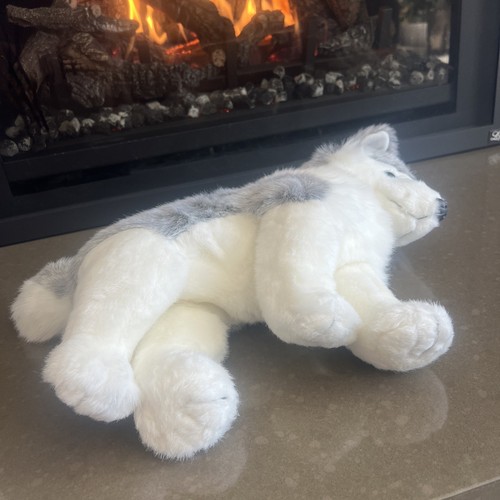 Brand New! TY Classic 15" TIMBER the Siberian Husky Dog Plush Stuffed Animal - Picture 6 of 6