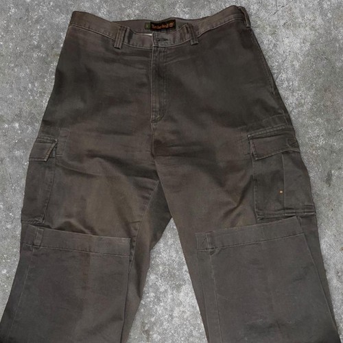 Timberland Mens 34x30 Gray Black Pants Outdoor Casual Workwear Trousers