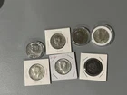 Lot of 4 1964 Kennedy Half Dollar 90% 1 1966 40% Silver US Coin  2 Commemorative