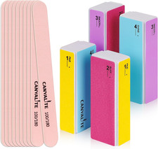Nail Files and Buffers, Shapes/Smooths/Shines Multi-Functional File  Polishing