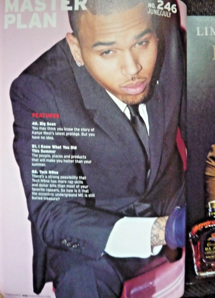 Lot of 2 Vintage THE SOURCE MAGAZINES:  CHRIS BROWN  & RICK ROSS Covers - Image 4 of 4