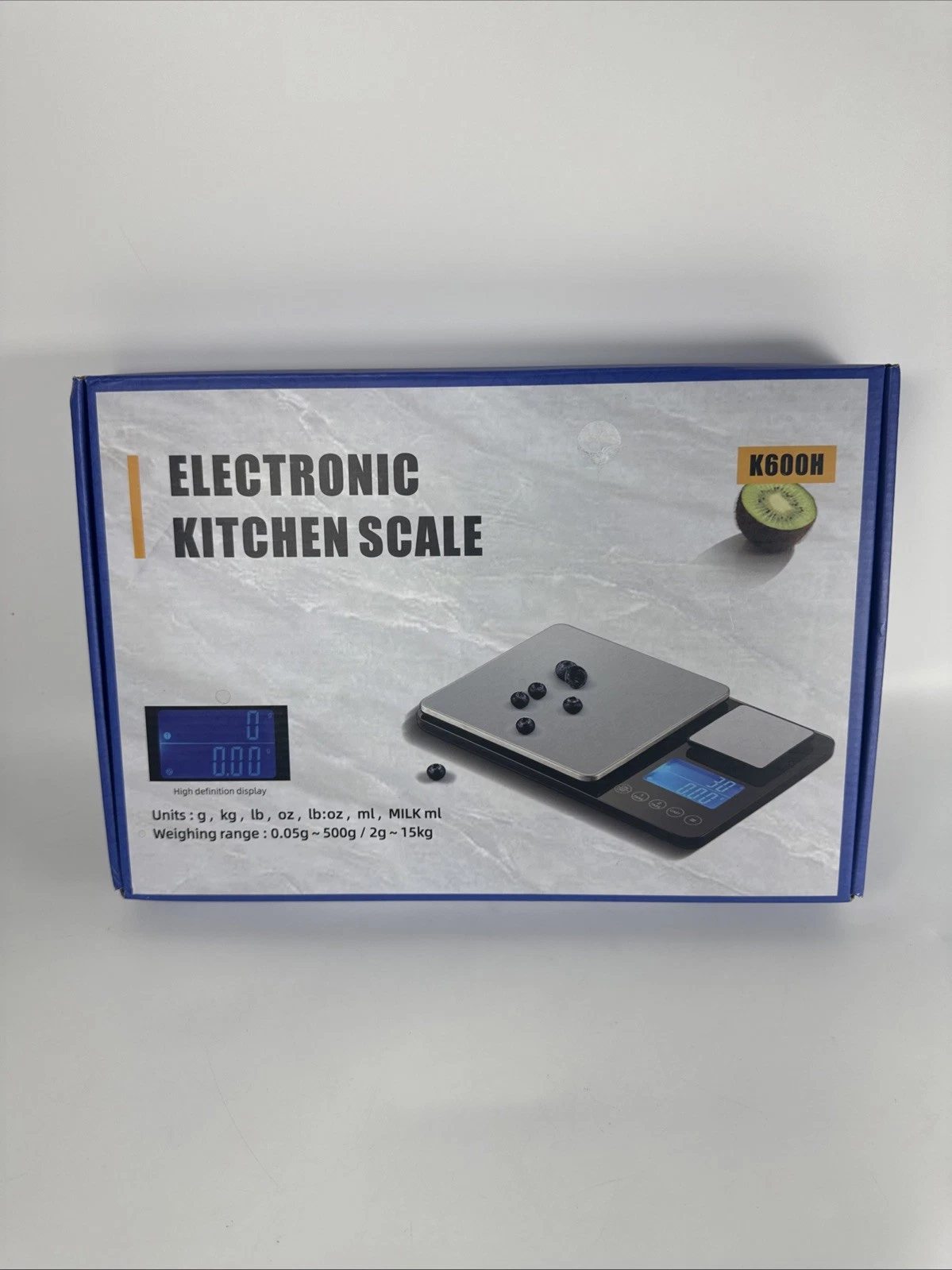 K600H Dual Platform Digital Kitchen and Food Scale