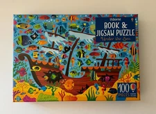 Usborne Book & Jigsaw Puzzle NEW Boxed 100 Pieces