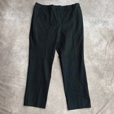 Talbots Hampshire Ankle Pants 12P Black White Polka Dot Straight Leg New NWT
