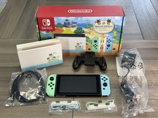Nintendo Switch Animal Crossing Edition Console Complete in Box CIB